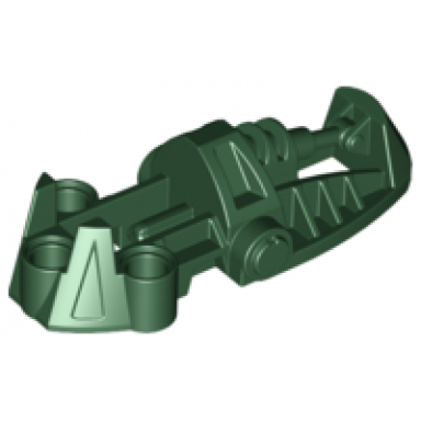 dark green bionicle foot toa metru