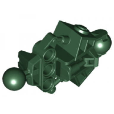 dark green bionicle vahki leg lower section