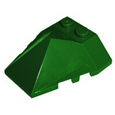 dark green wedge 4 x 4 x 1 1 3 pyramid center