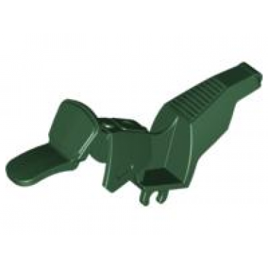 dark green motorcycle fairing dirt bike
