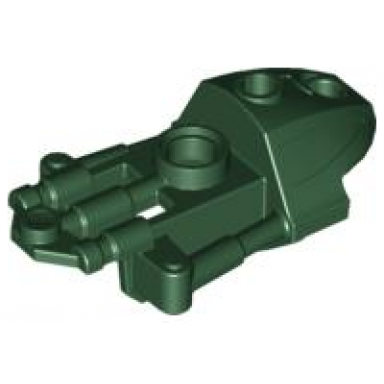 dark green bionicle toa inika thigh cover