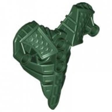 dark green bionicle chest armor toa inika - type 2