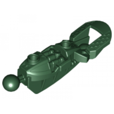 dark green bionicle toa inika leg lower section