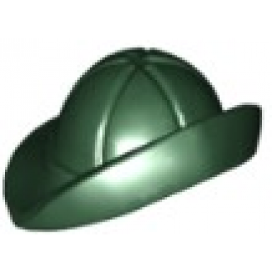 dark green minifigure headgear hat fisherman rain