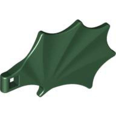 dark green dragon wing