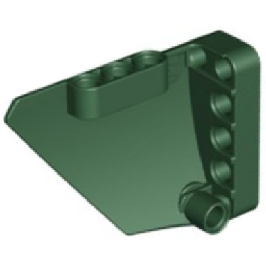 dark green technic panel fairing 14 large short smooth side b