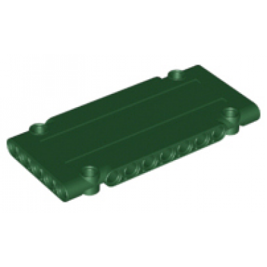 dark green technic panel plate 5 x 11 x 1