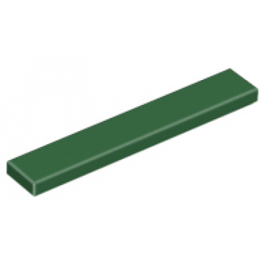 dark green tile 1 x 6