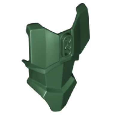 dark green large figure torso armor with 2 chest holes