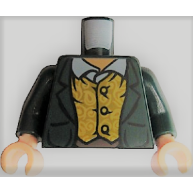 dark green torso lotr jacket and yellow vest pattern merry dark green arms light nougat hands