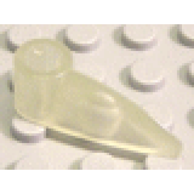 glow in dark trans bionicle 1 x 3 tooth with axle hole bohrok eye
