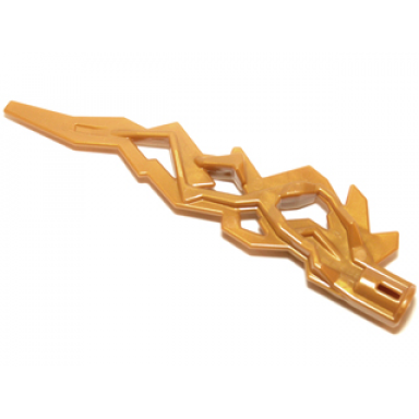 hero factory weapon accessory flame lightning bolt with axle hole