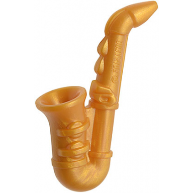 pearl gold minifigure utensil musical instrument saxophone