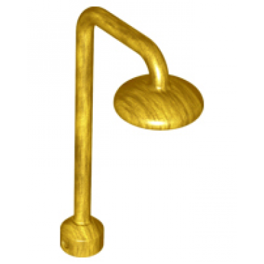 pearl gold duplo furniture shower head on stand with 1 x 1 base