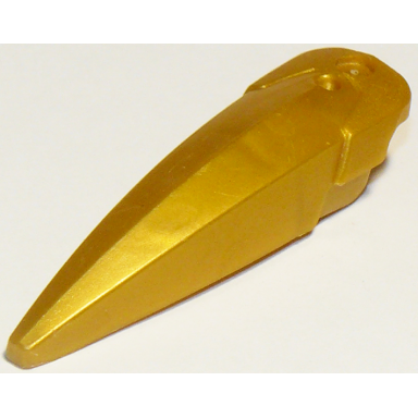 pearl gold hero factory weapon blade wide curved