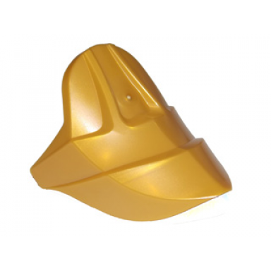 pearl gold hero factory shoulder armor elaborate curved