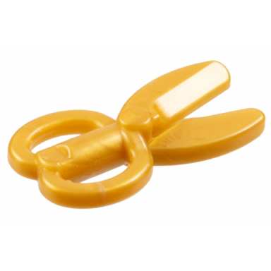 pearl gold minifigure utensil scissors