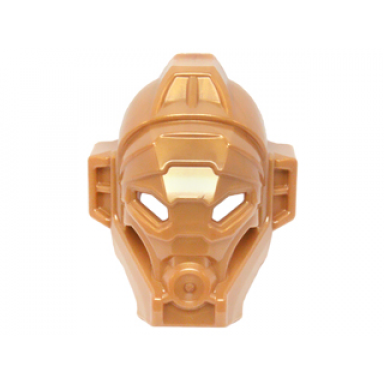 pearl gold bionicle mask of jungle