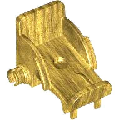 pearl gold mini doll utensil wheelchair seat