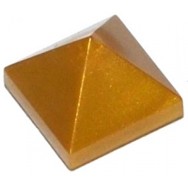 pearl gold slope 45 1 x 1 x 2 3 quadruple convex pyramid