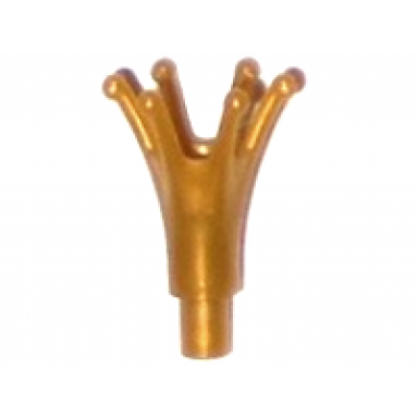 pearl gold minifigure crown with bar