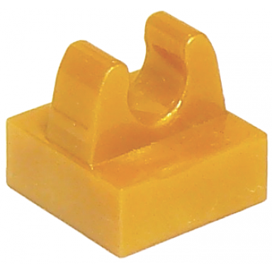 pearl gold tile modified 1 x 1 with clip