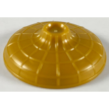pearl gold minifigure headgear hat conical asian with raised center
