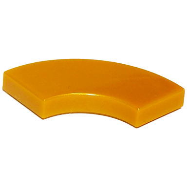 pearl gold tile round corner 2 x 2 macaroni