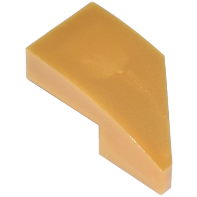 pearl gold wedge 2 x 1 x 2 3 left