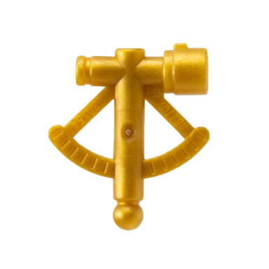 pearl gold minifigure utensil sextant quadrant