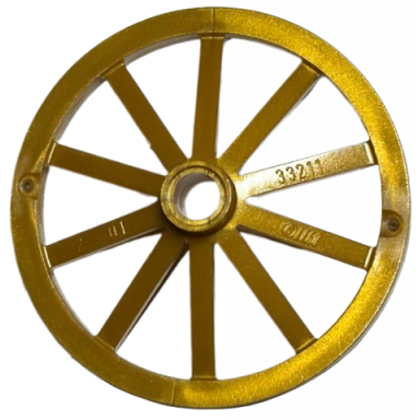 pearl gold wheel wagon 43mm