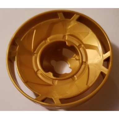 pearl gold propeller 1 blade solid 10 diameter spinjitzu rotor