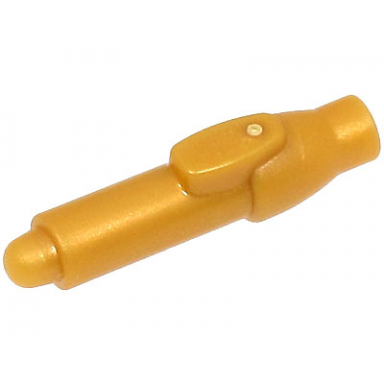 pearl gold minifigure utensil pen