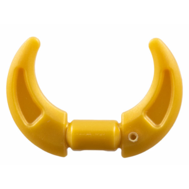 pearl gold minifigure weapon crescent blade