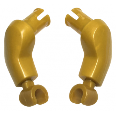 arm large with pin matching left and right pair with same color hands