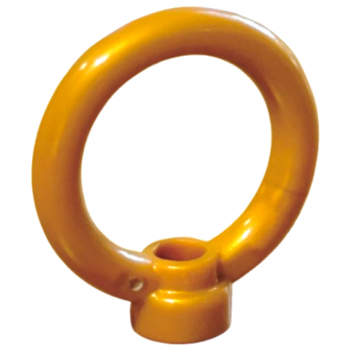 pearl gold ring 3 x 3 with stud holder
