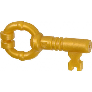 pearl gold minifigure utensil key