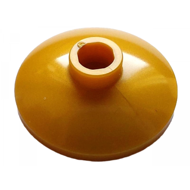 pearl gold dish 2 x 2 inverted radar