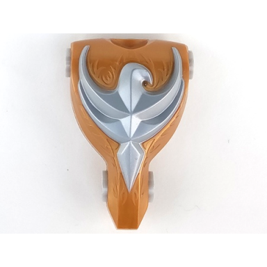 pearl gold large figure torso kk with jayko king pattern - series 3 - silver hawk relief