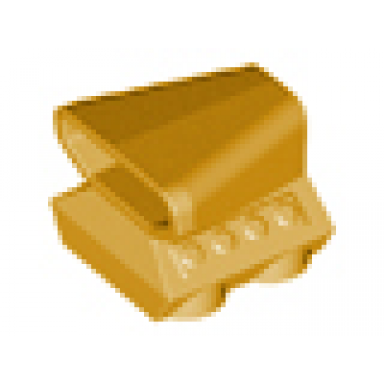 pearl gold vehicle air scoop engine top 2 x 2