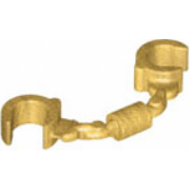 pearl gold minifigure utensil handcuffs
