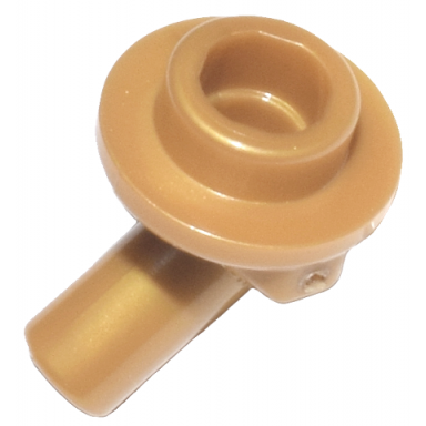 pearl gold bar 1l with angled hollow stud