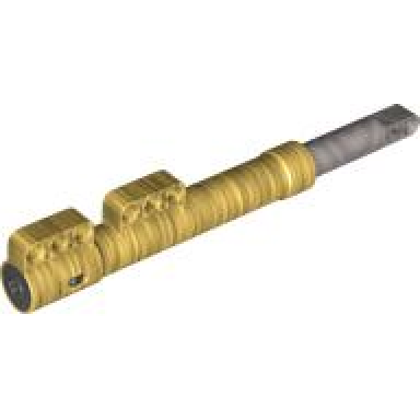pearl gold technic shock absorber 18l with internal spring and flat silver shaft