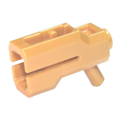 pearl gold minifigure weapon bazooka mini blaster shooter