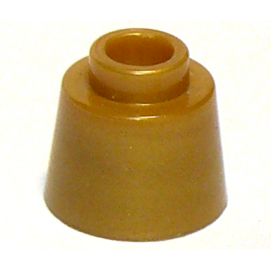 pearl gold cone 1 1 6 x 1 1 6 x 2 3 fez