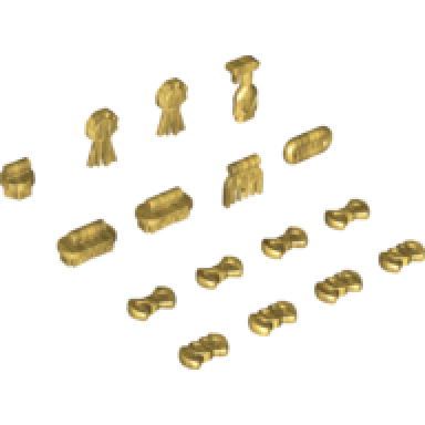 pearl gold friends accessories animal show and grooming supplies 16 in bag multipack