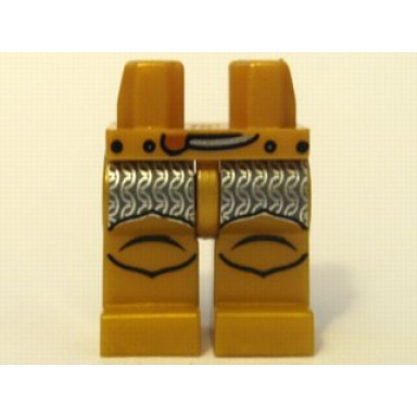 hips and legs with chain mail pattern