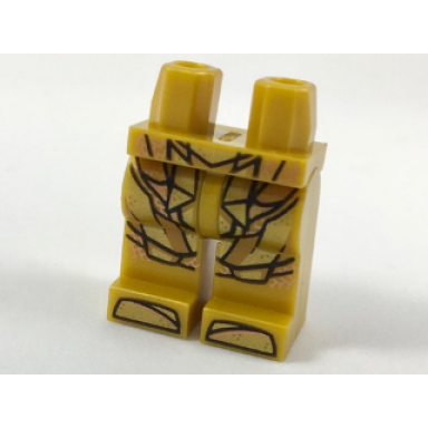 pearl gold hips and legs with gold armor atlantean pattern
