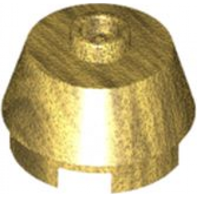 pearl gold cone 2 x 2 truncated