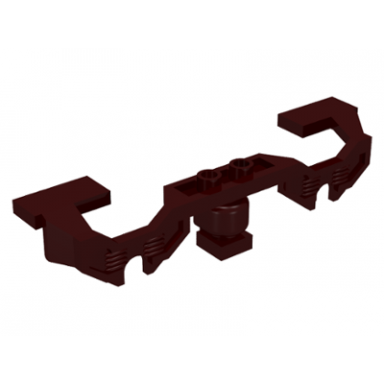 dark brown train motor 9v decorative side with open hub points fits rc train motor - stepped ends